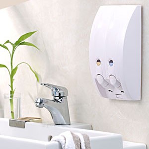 Dispensador amigable para el personal de limpieza